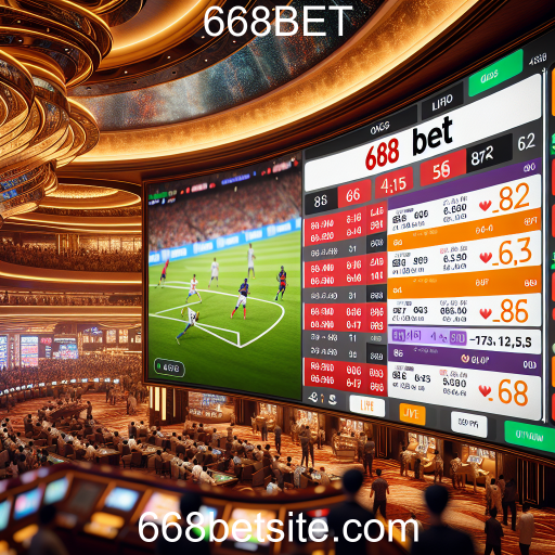 Apostas Ao Vivo: A Nova Fronteira no 668BET